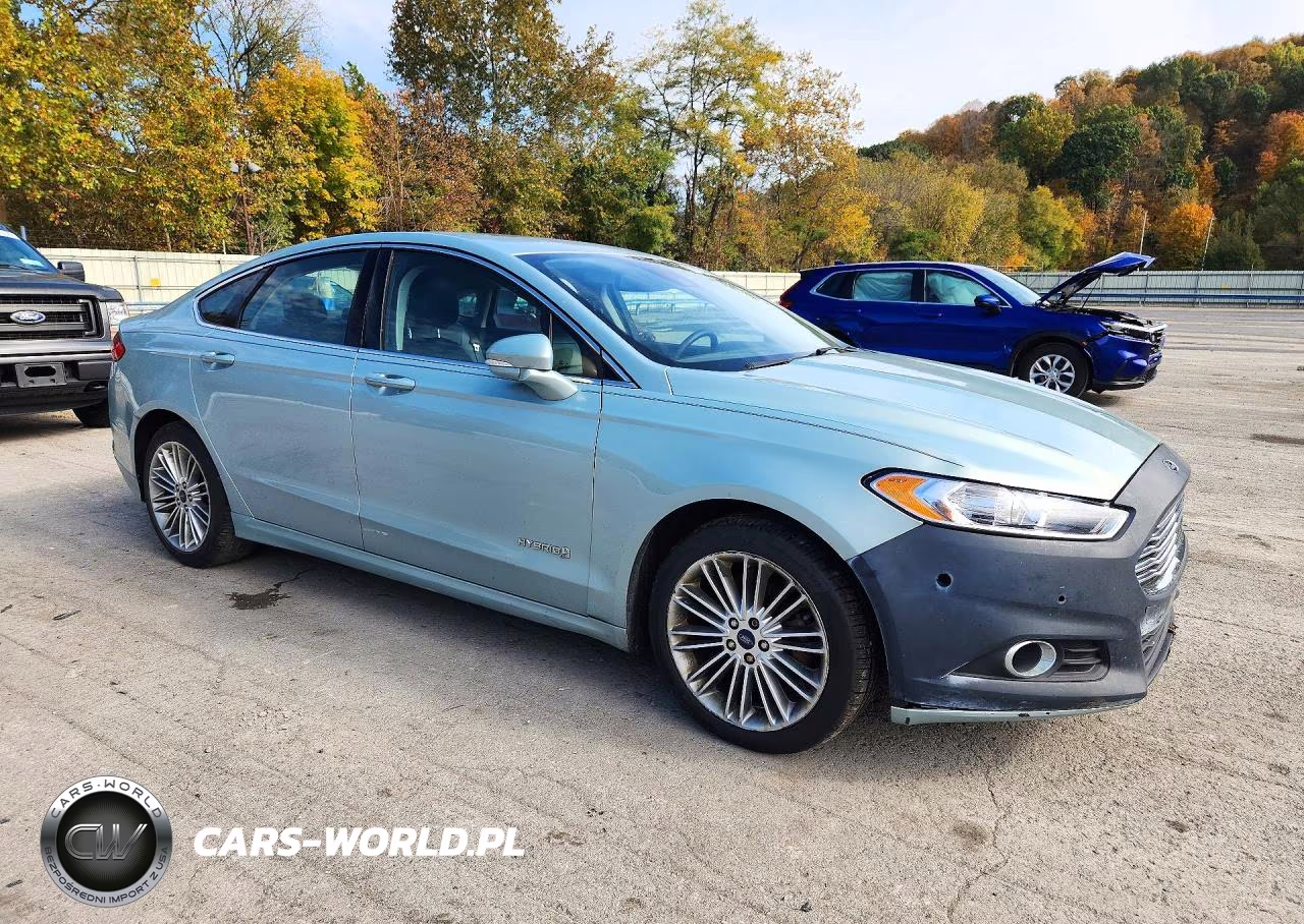2014 Ford Fusion Se Hybrid VIN:3FA6P0LU6ER168436 - 4