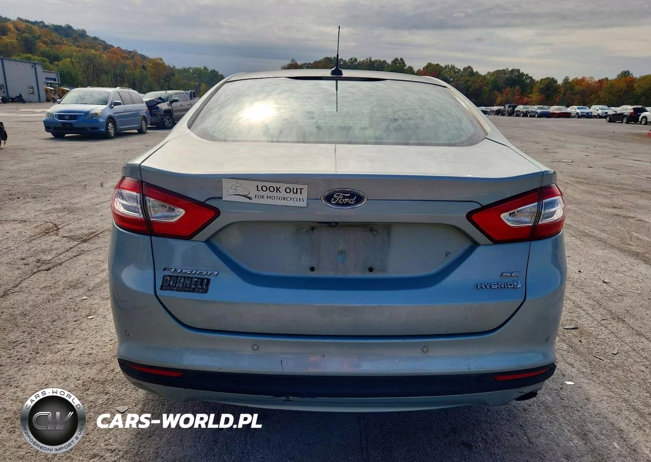 2014 Ford Fusion Se Hybrid VIN:3FA6P0LU6ER168436 - 6