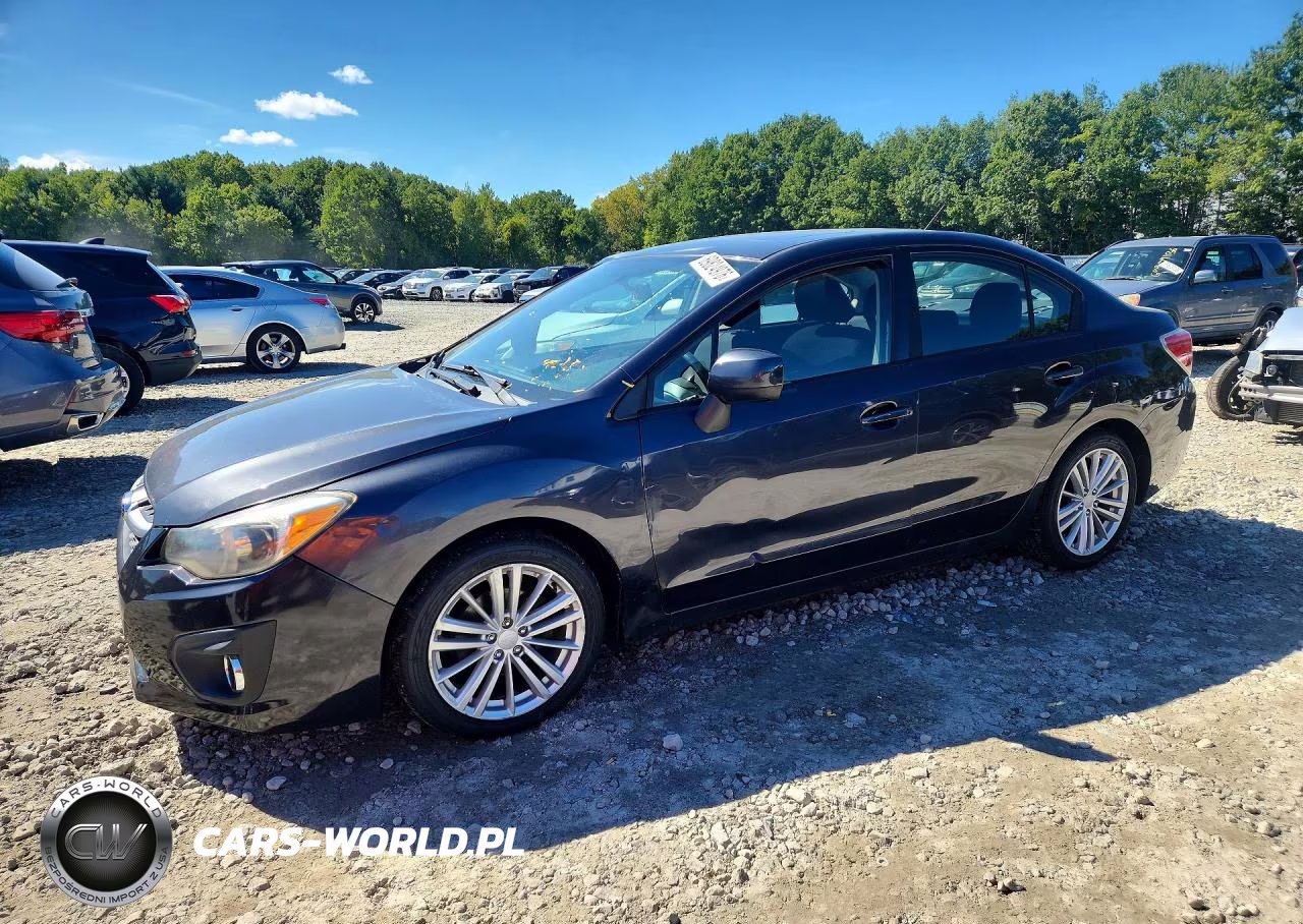 2012 Subaru Impreza Premium VIN:JF1GJAD61CH014842 - 1