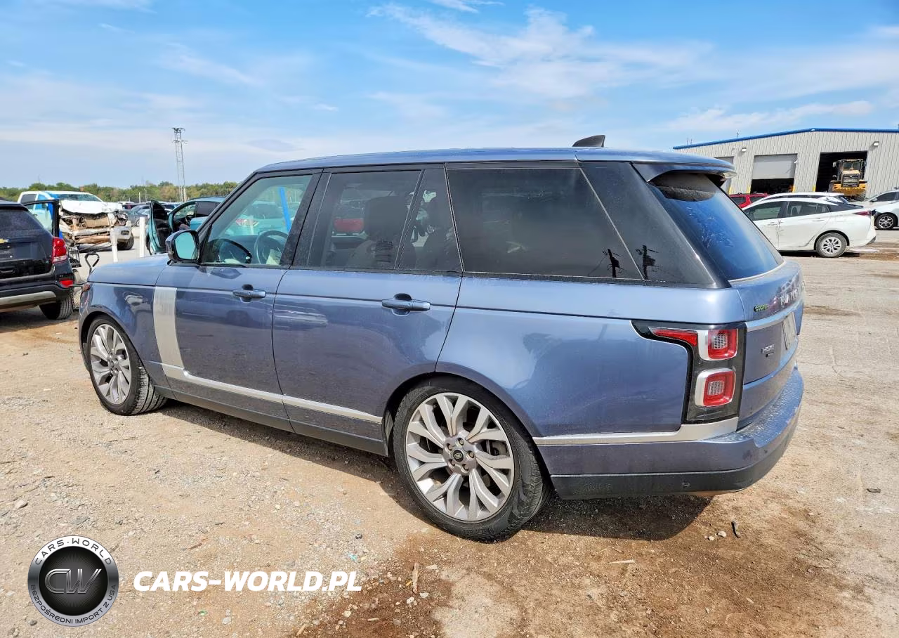 2021 Land Rover Range Rover Hse Westminster Edition VIN:SALGS2RU0MA448208 - 2