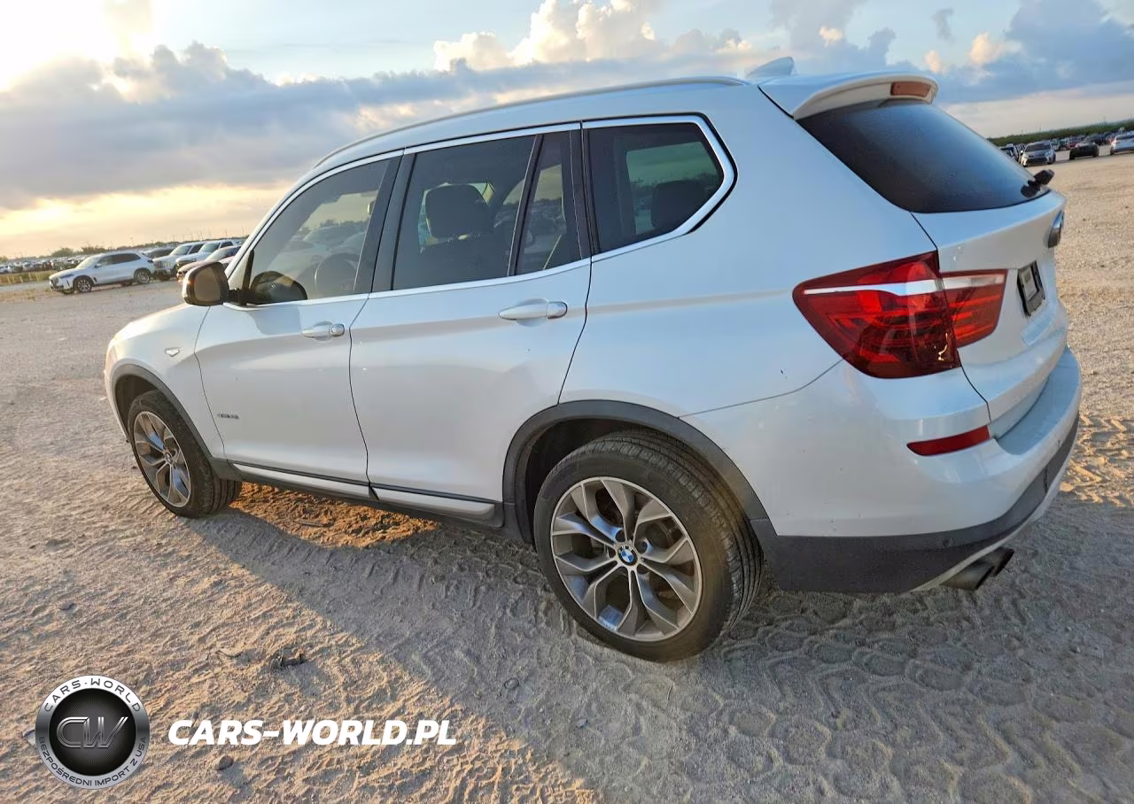 2016 BMW X3 Sdrive28I VIN:5UXWZ7C5XG0T43052 - 2
