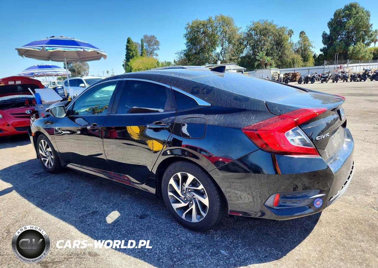2018 Honda Civic Ex VIN:2HGFC2F8XJH589583 - 2
