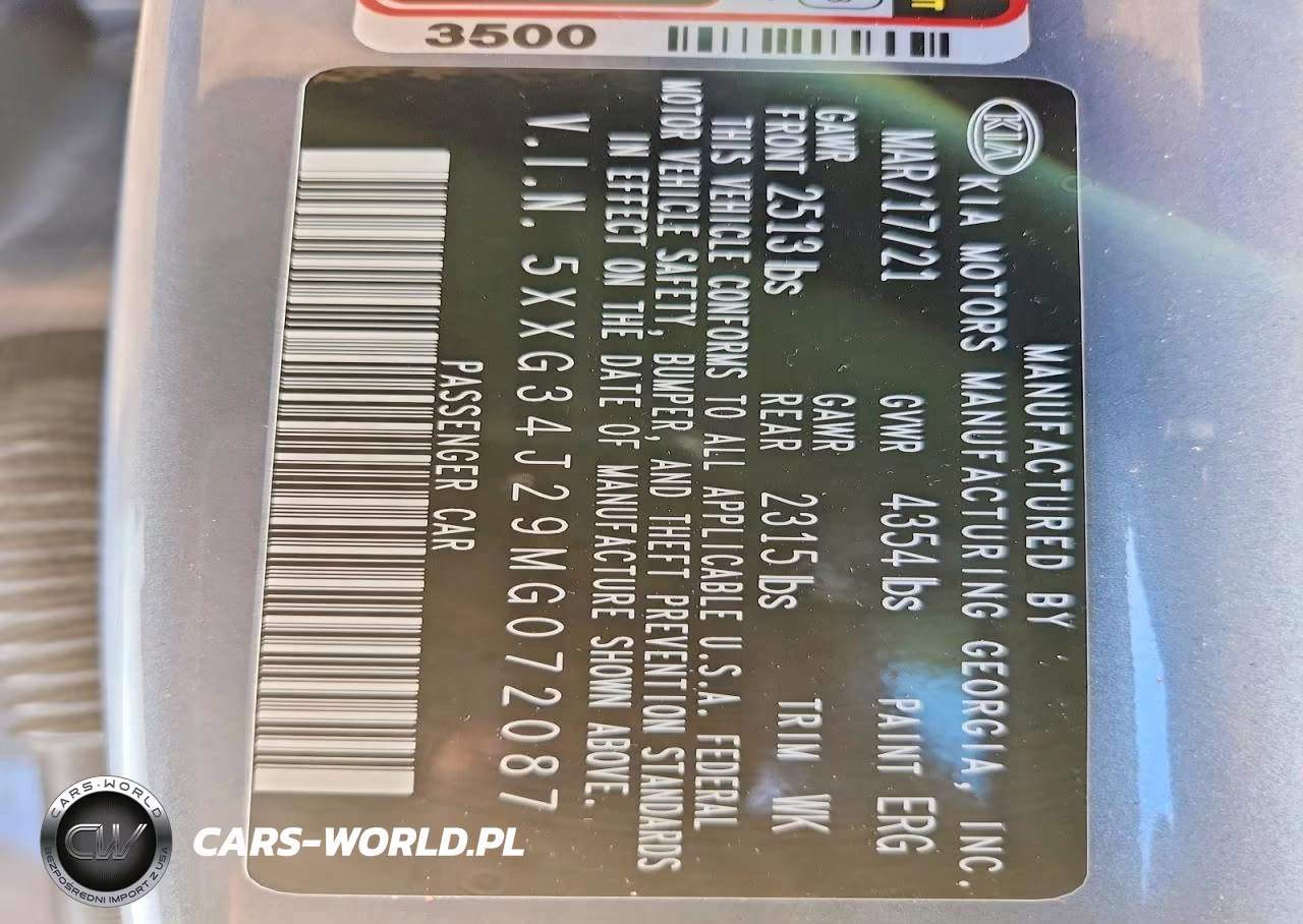 2021 Kia K5 Ex VIN:5XXG34J29MG072087 - 12