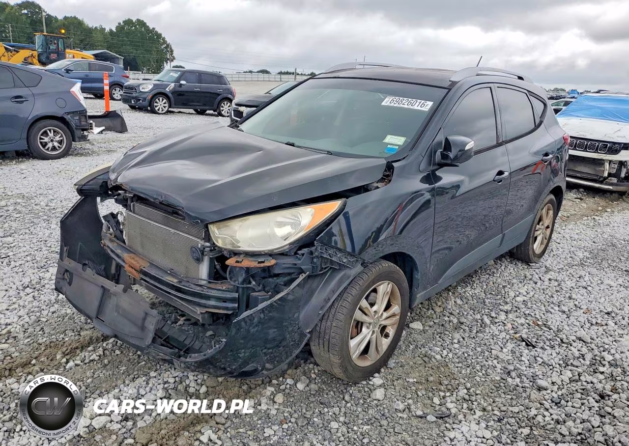2012 Hyundai Tucson Gls VIN:KM8JU3ACXCU459872 - 1