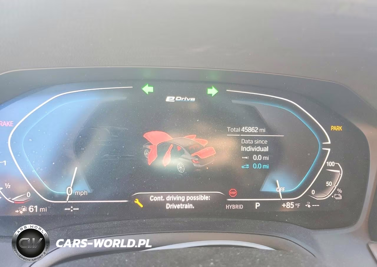 2021 BMW 330E VIN:3MW5P7J0XM8B65846 - 9