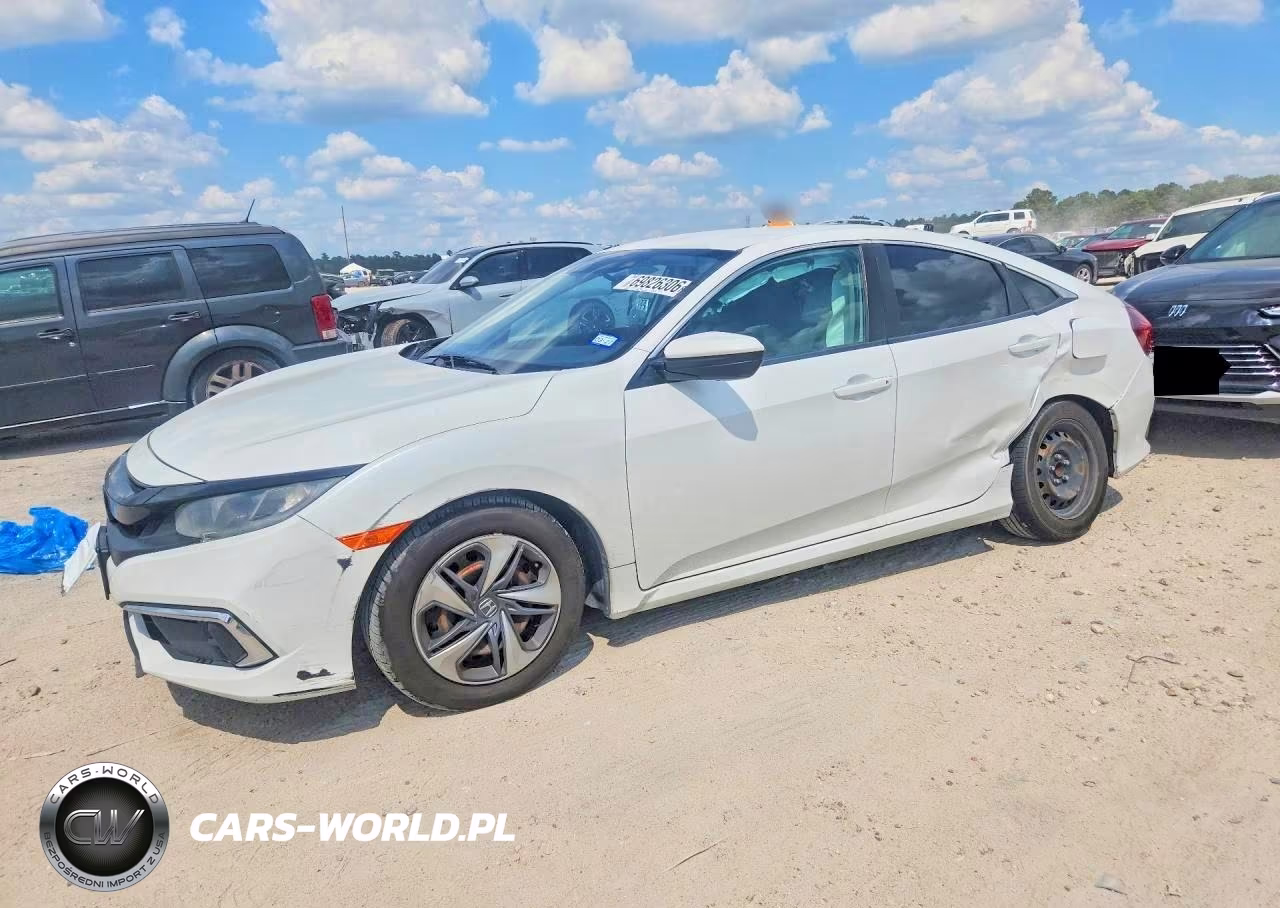 2021 Honda Civic Lx VIN:2HGFC2F6XMH559504 - 1