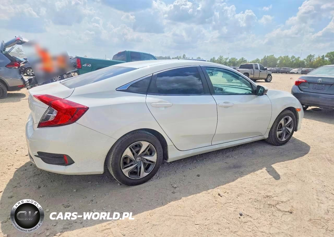 2021 Honda Civic Lx VIN:2HGFC2F6XMH559504 - 3