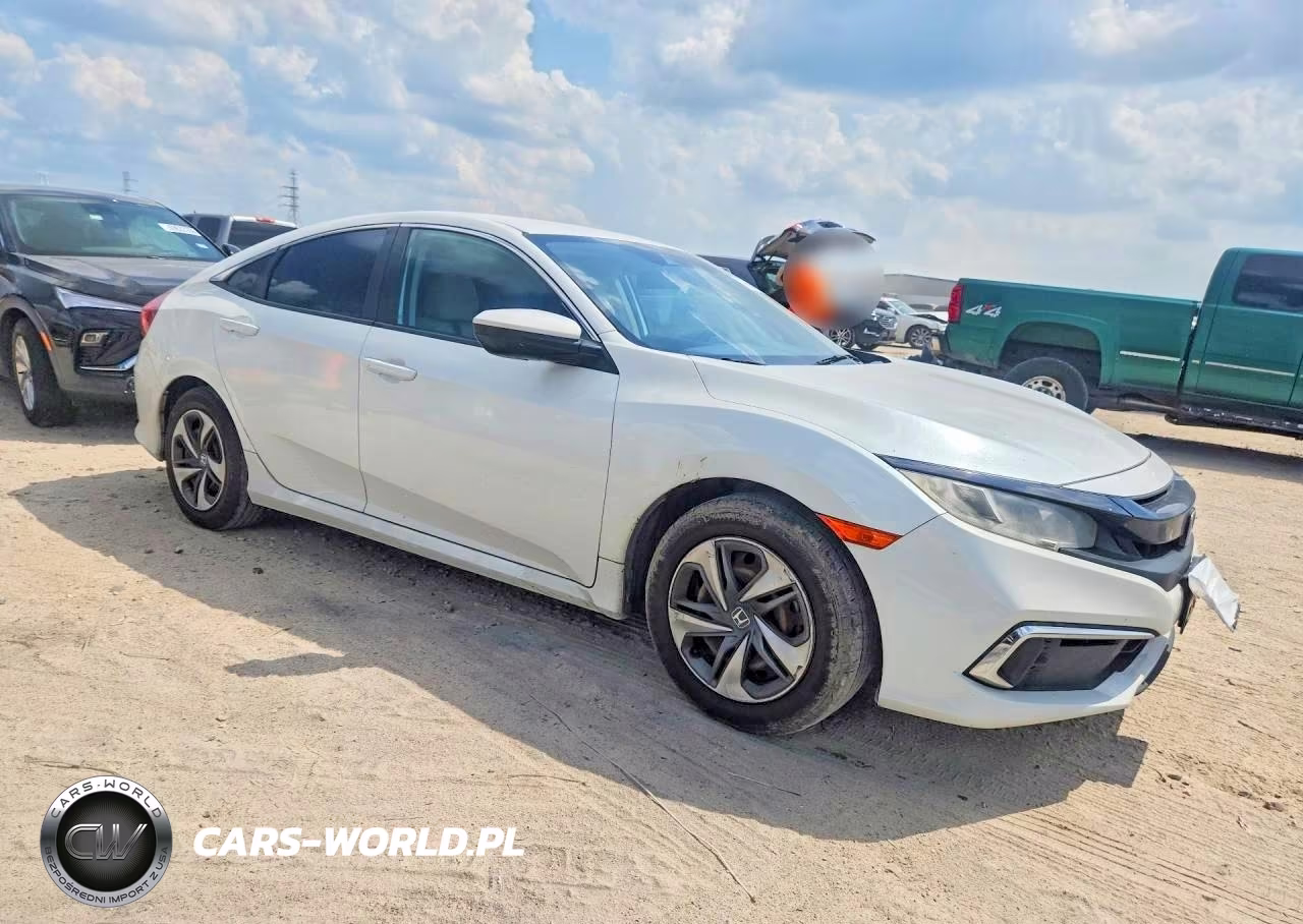 2021 Honda Civic Lx VIN:2HGFC2F6XMH559504 - 4