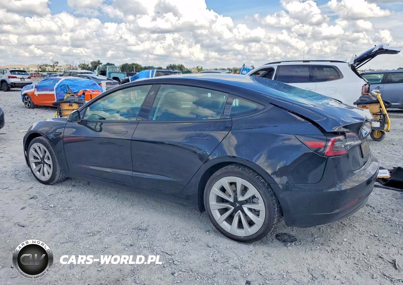 2022 Tesla Model 3 VIN:5YJ3E1EB8NF199189 - 2