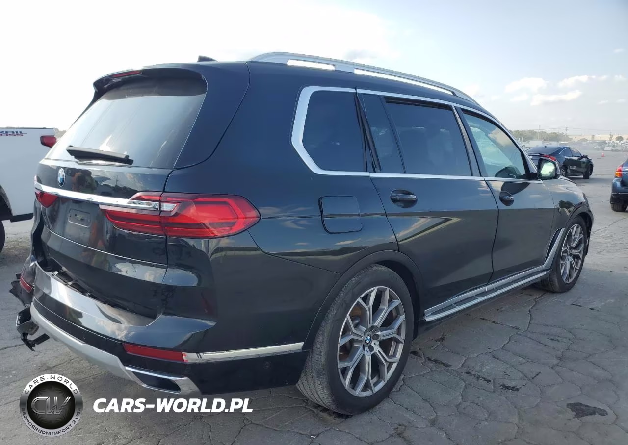 2021 BMW X7 xDrive40I VIN:5UXCW2C0XM9F32300 - 3