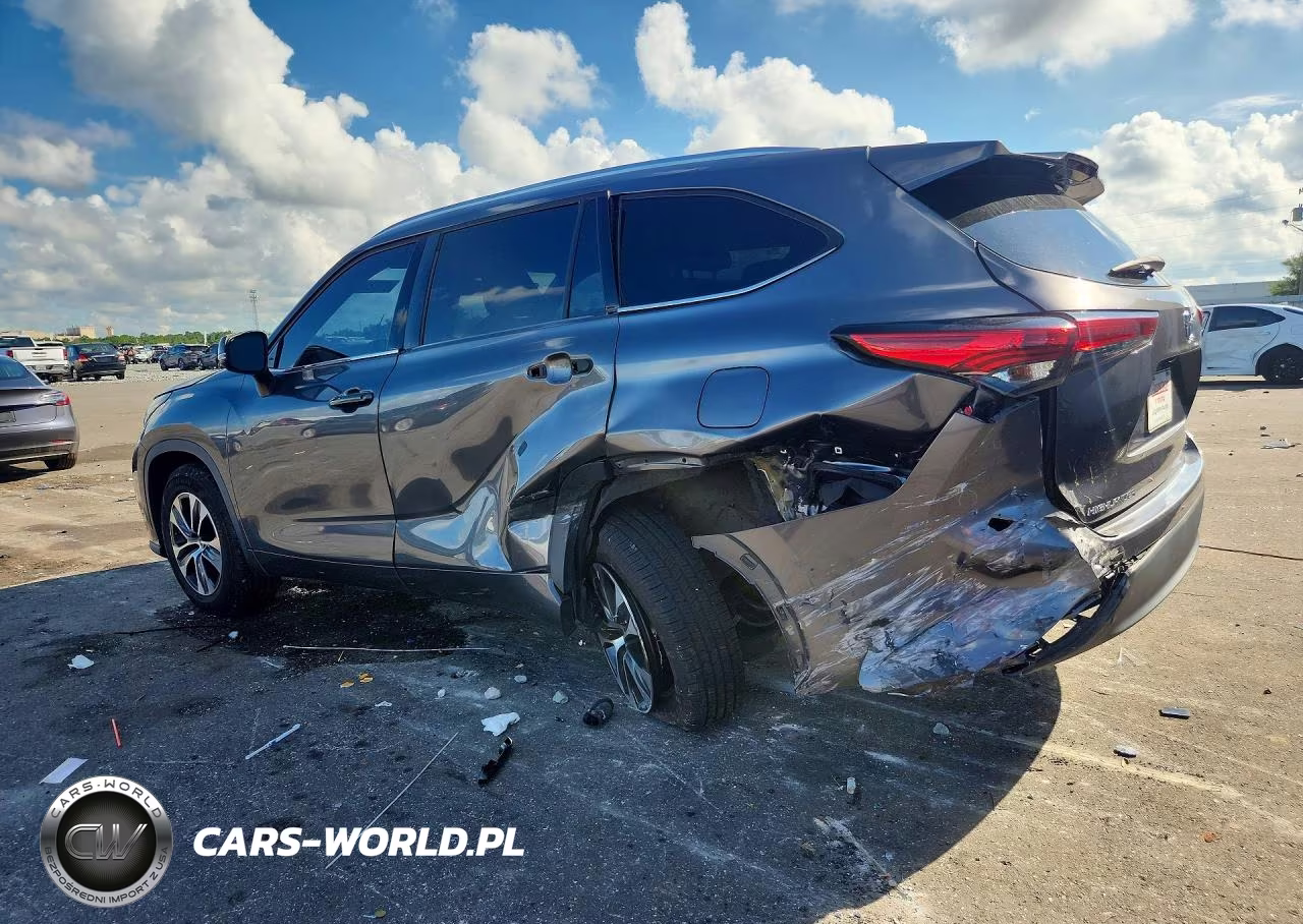 2020 Toyota Highlander Xle VIN:5TDGZRAH5LS023370 - 2