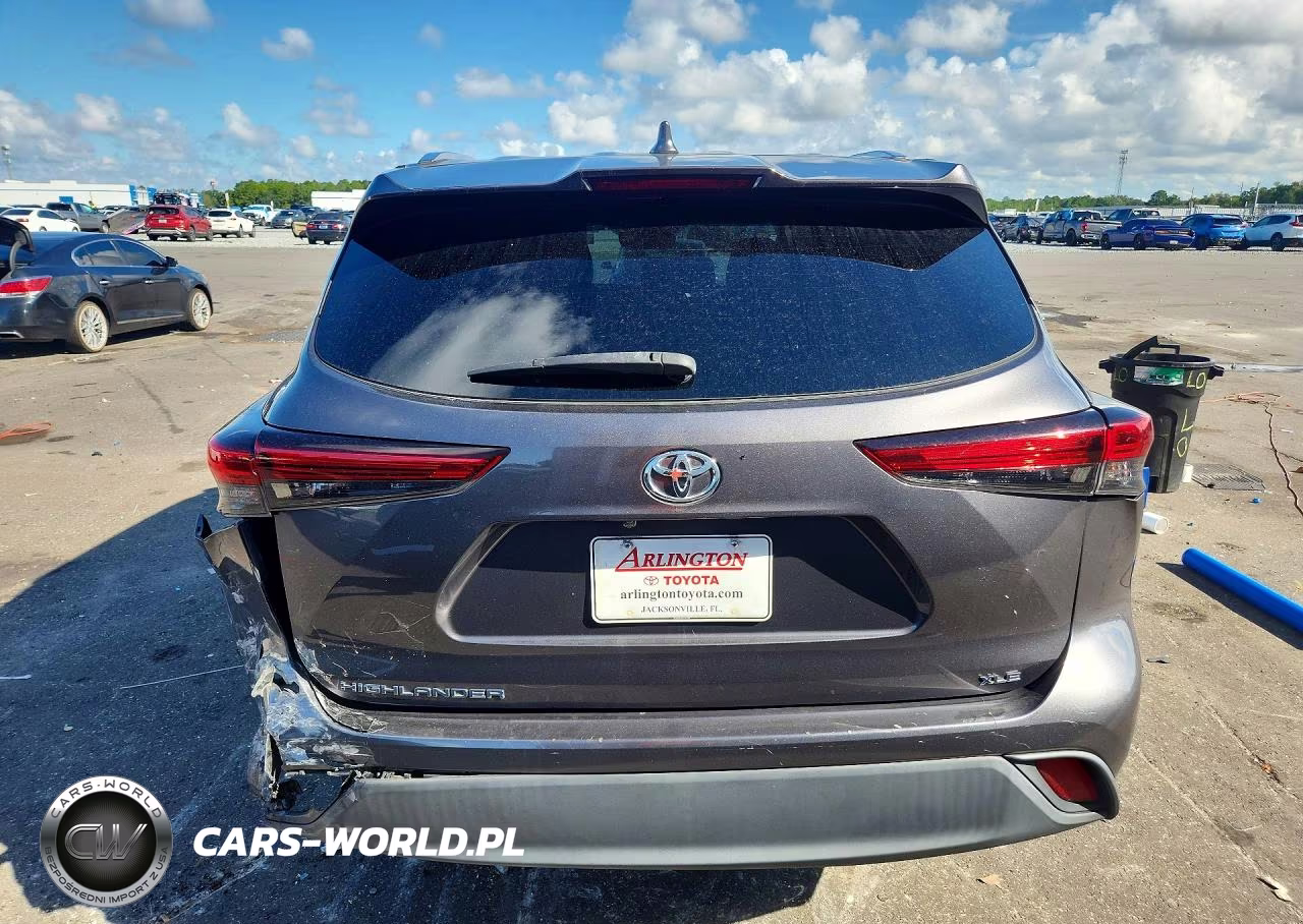 2020 Toyota Highlander Xle VIN:5TDGZRAH5LS023370 - 6