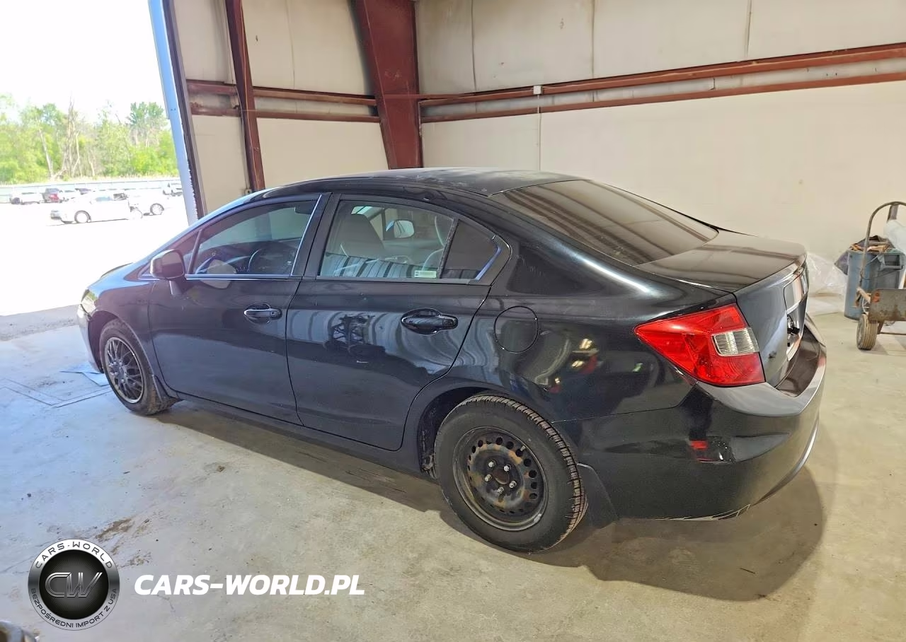 2012 Honda Civic Lx VIN:19XFB2F57CE096109 - 2