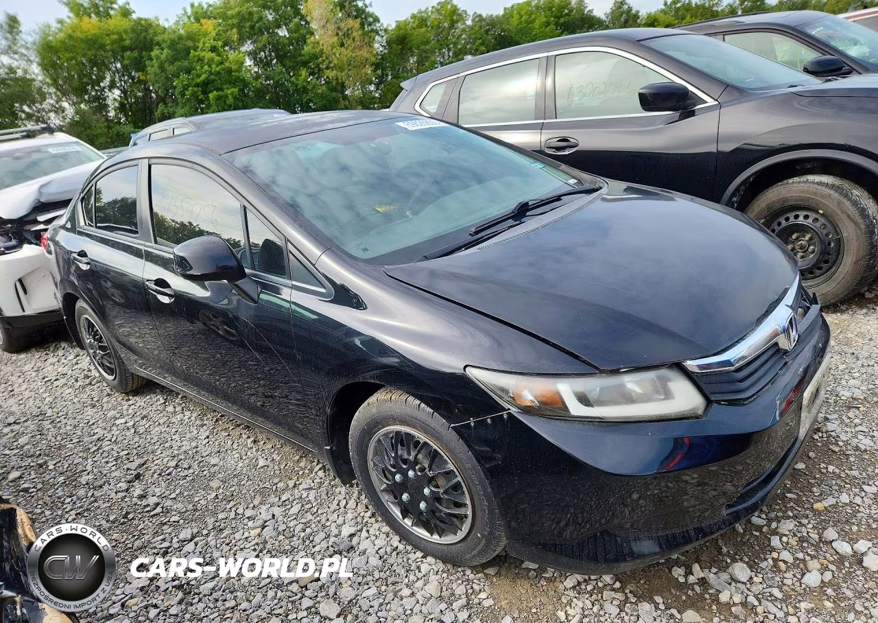 2012 Honda Civic Lx VIN:19XFB2F57CE096109 - 4
