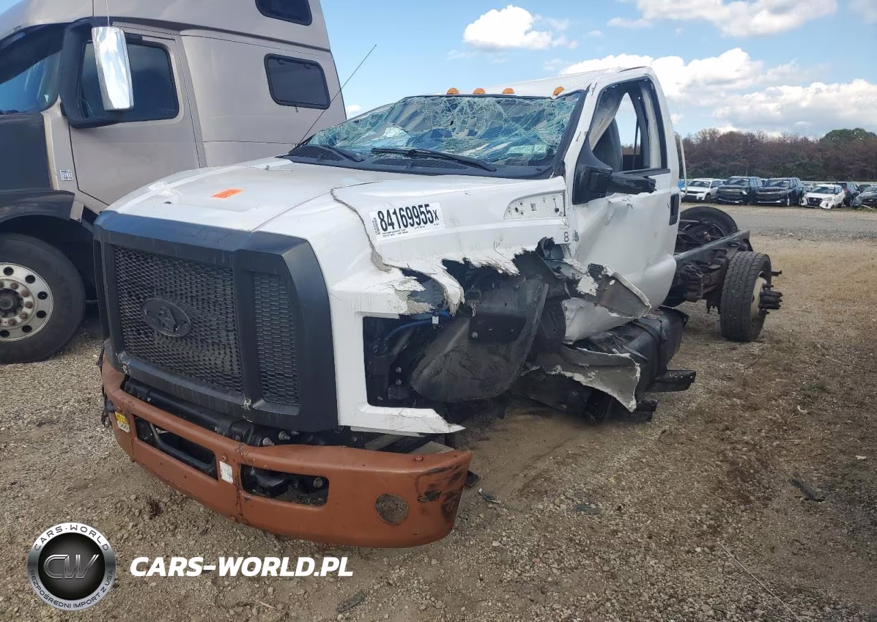 2021 Ford F650 Super Duty Truck Cab And Chassis VIN:1FDNF6AN4MDF08614 - 2