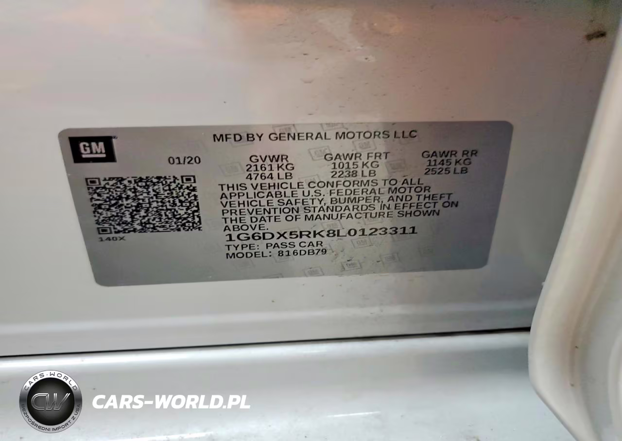 2020 Cadillac Ct5 Luxury VIN:1G6DX5RK8L0123311 - 12