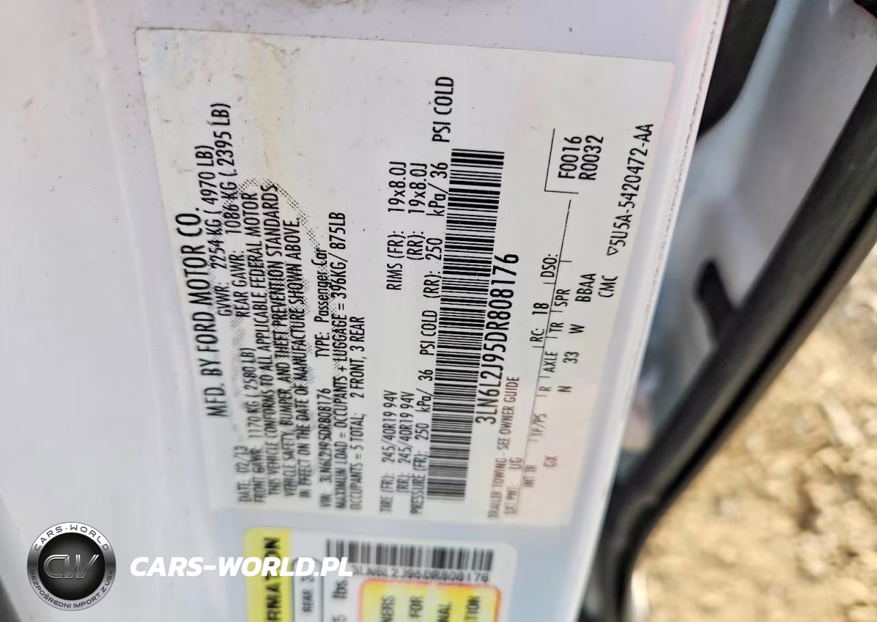 2013 Lincoln Mkz VIN:3LN6L2J95DR808176 - 23