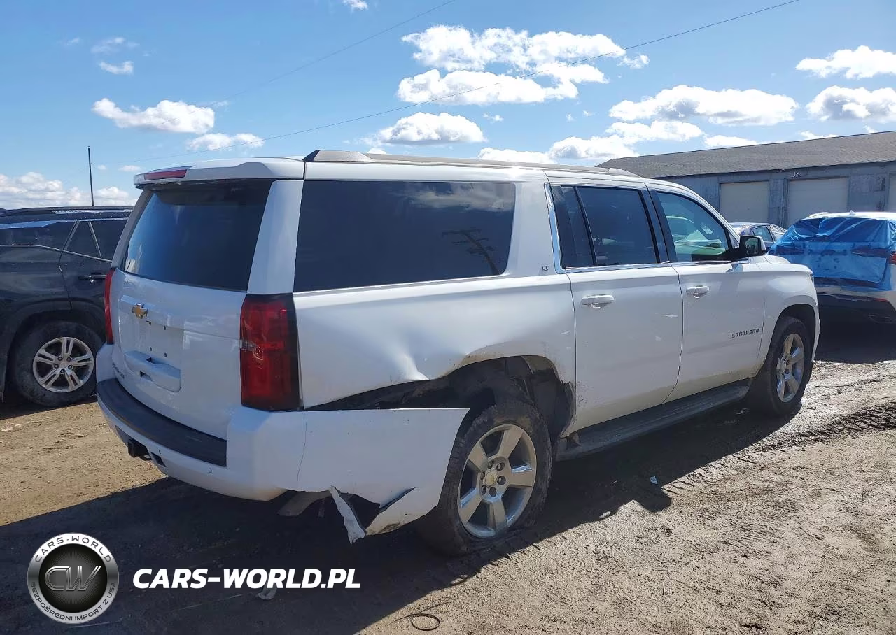 2015 Chevrolet Suburban K1500 Lt VIN:1GNSKJKCXFR225912 - 3