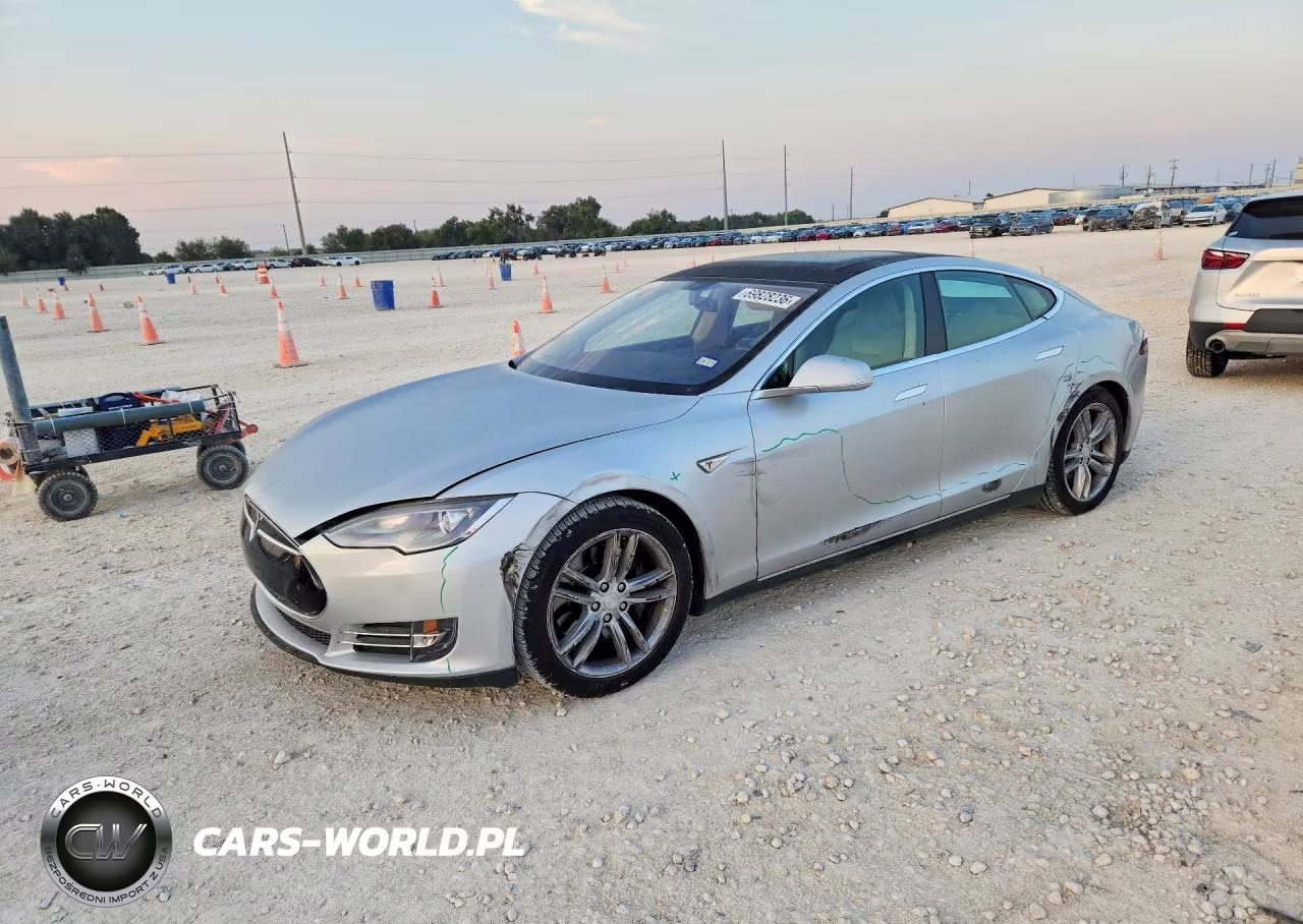 2013 Tesla Model S VIN:5YJSA1CN0DFP17301 - 1