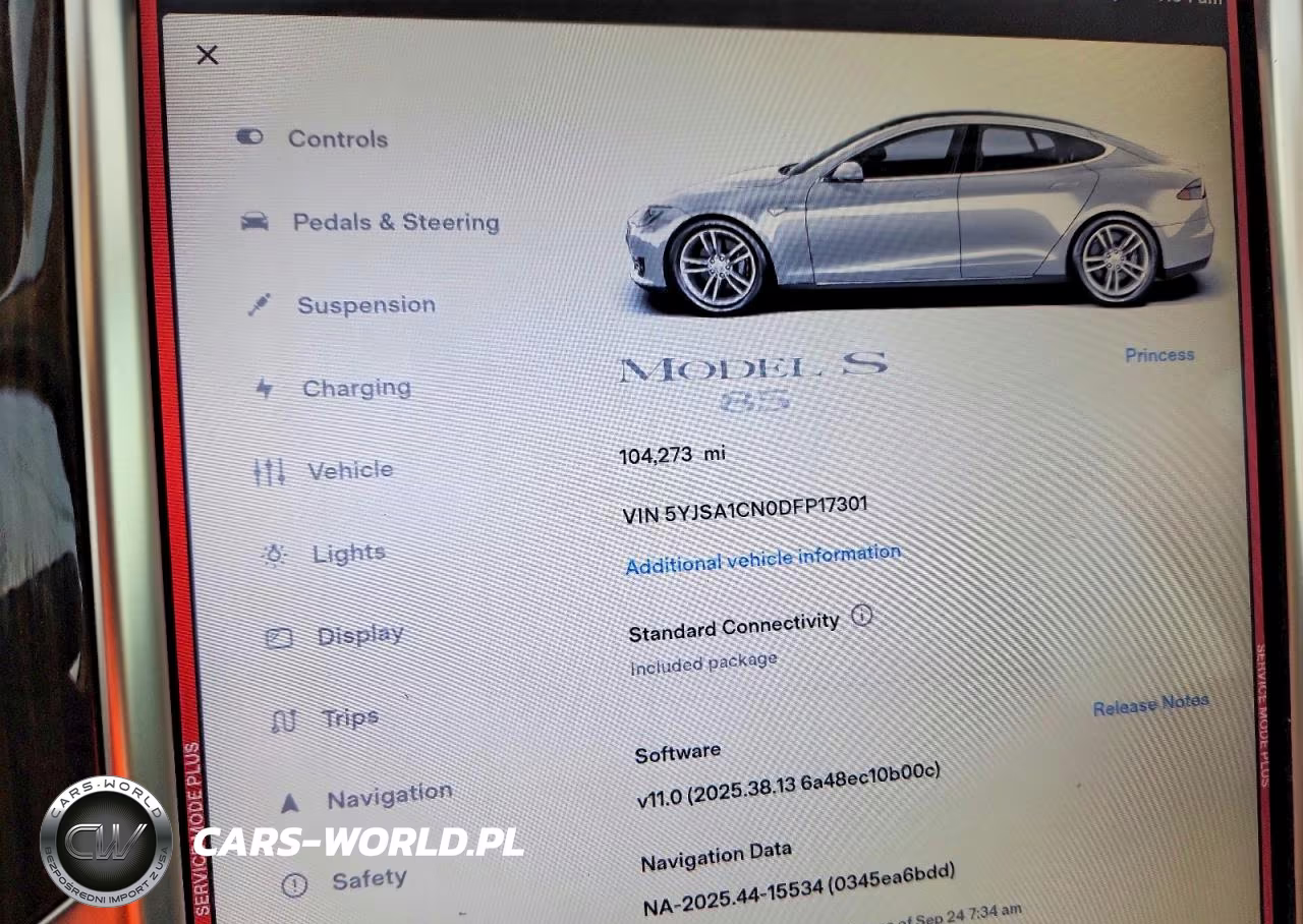 2013 Tesla Model S VIN:5YJSA1CN0DFP17301 - 9