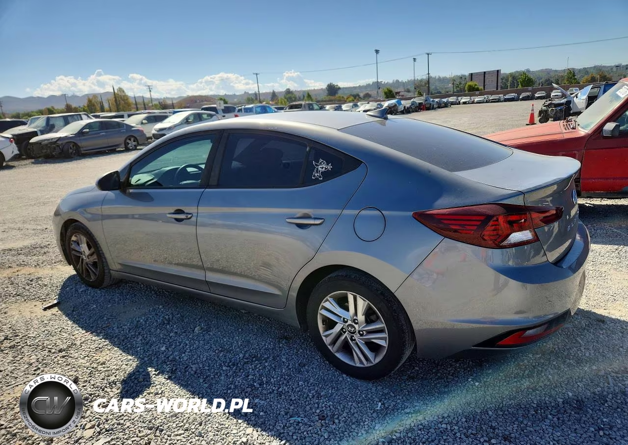 2019 Hyundai Elantra Sel VIN:KMHD84LF8KU745491 - 2