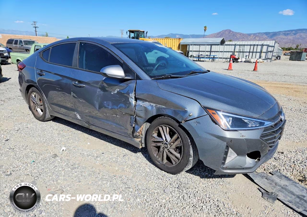 2019 Hyundai Elantra Sel VIN:KMHD84LF8KU745491 - 4