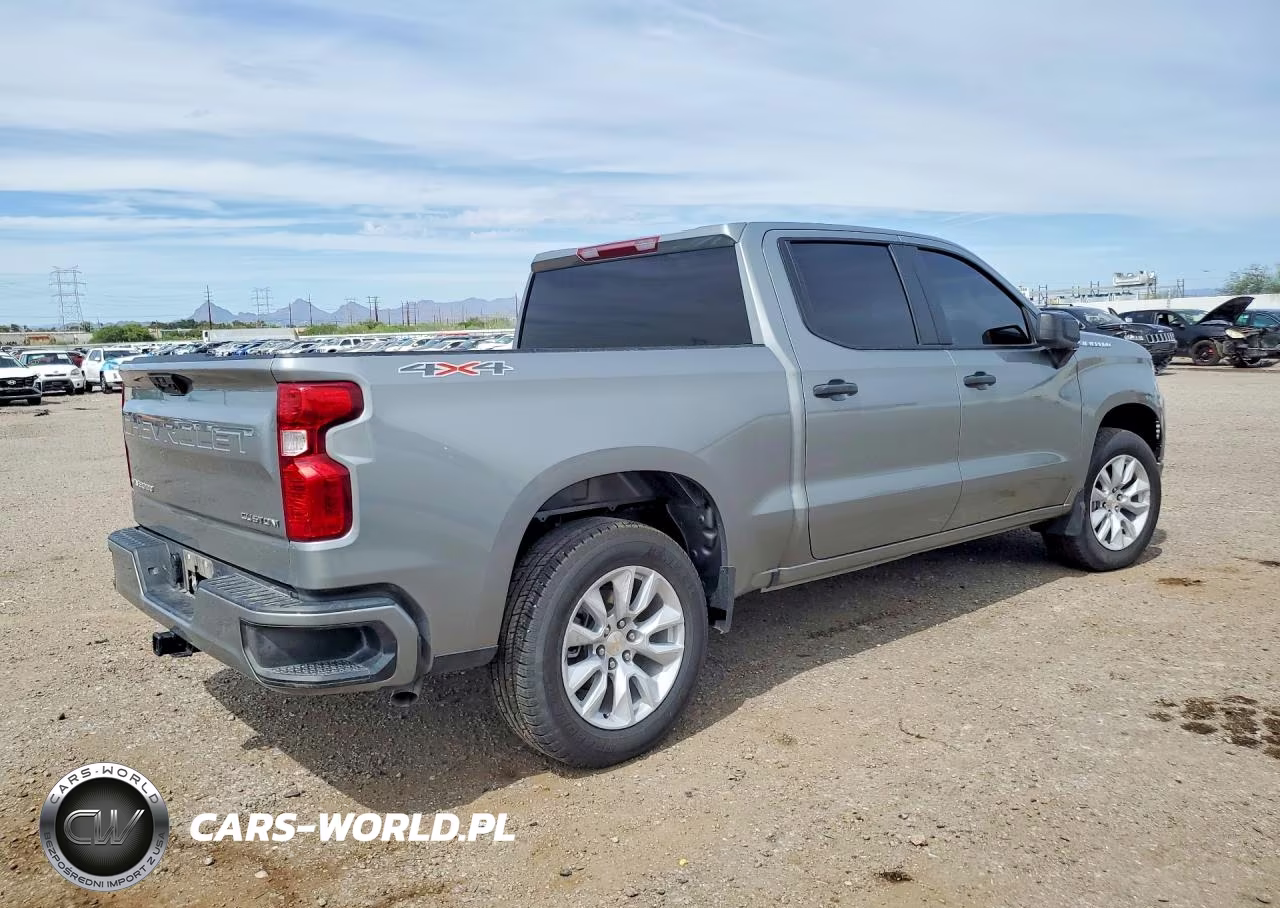 2025 Chevrolet Silverado K1500 Custom VIN:1GCPKBEK2SZ311233 - 3