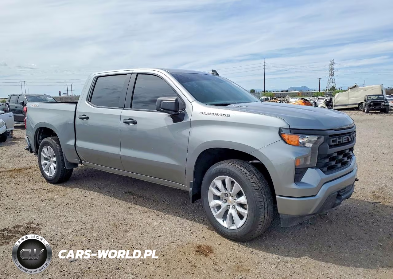 2025 Chevrolet Silverado K1500 Custom VIN:1GCPKBEK2SZ311233 - 4