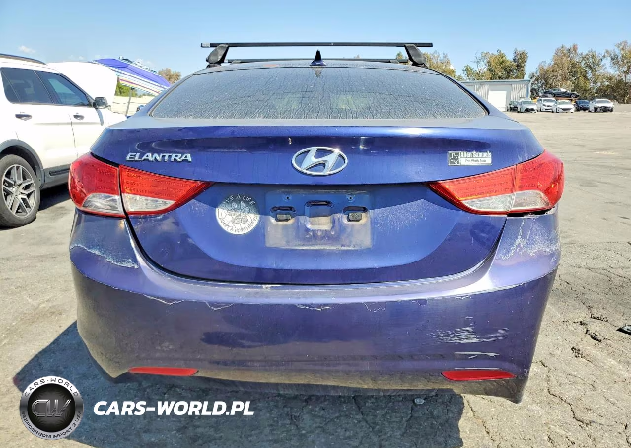 2013 Hyundai Elantra Gls VIN:5NPDH4AE3DH233486 - 6