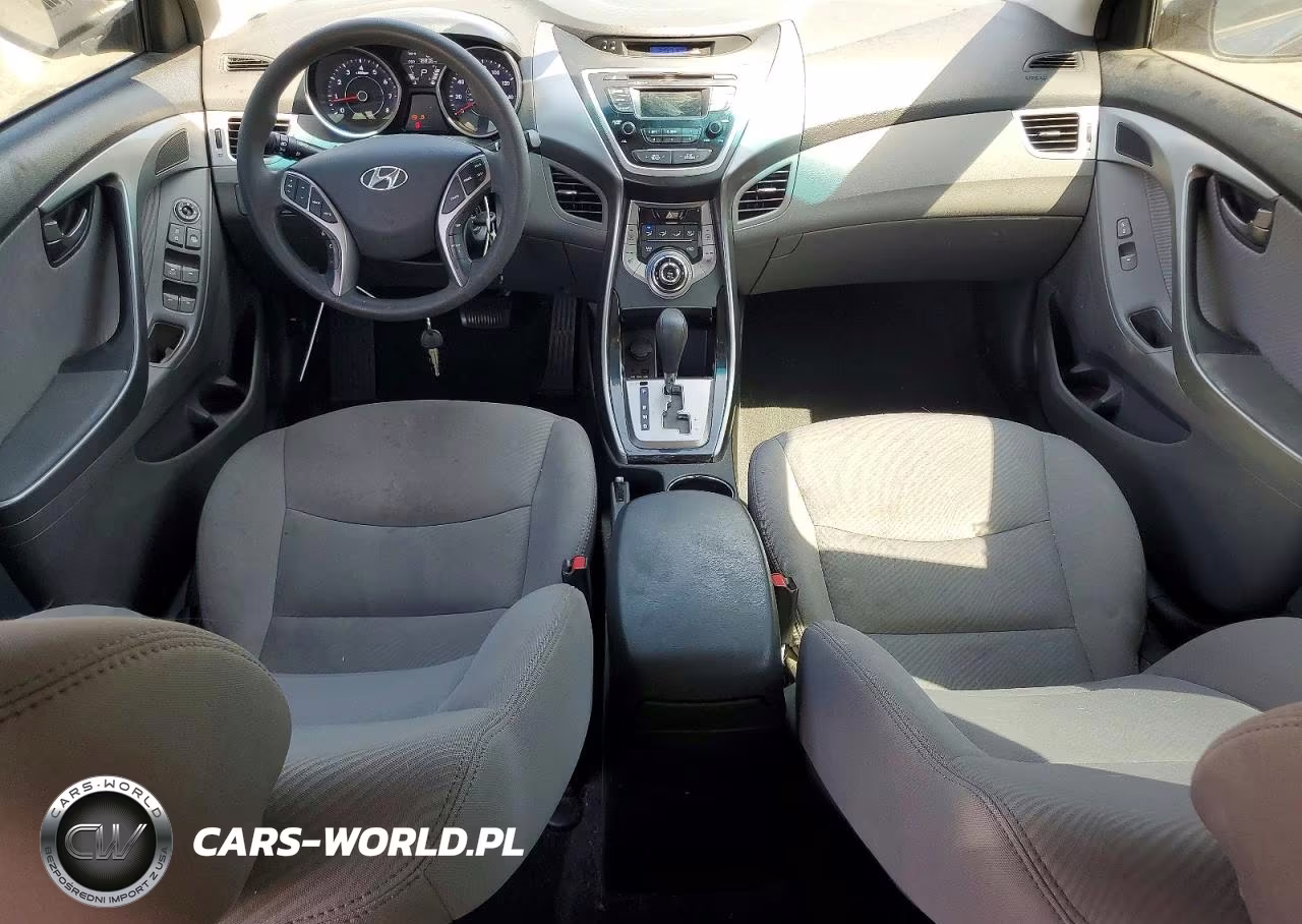 2013 Hyundai Elantra Gls VIN:5NPDH4AE3DH233486 - 8