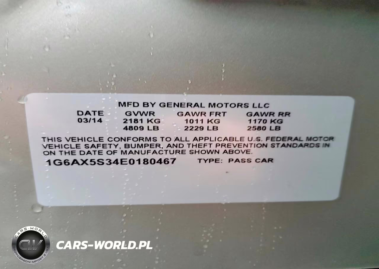 2014 Cadillac Cts Luxury Collection VIN:1G6AX5S34E0180467 - 12