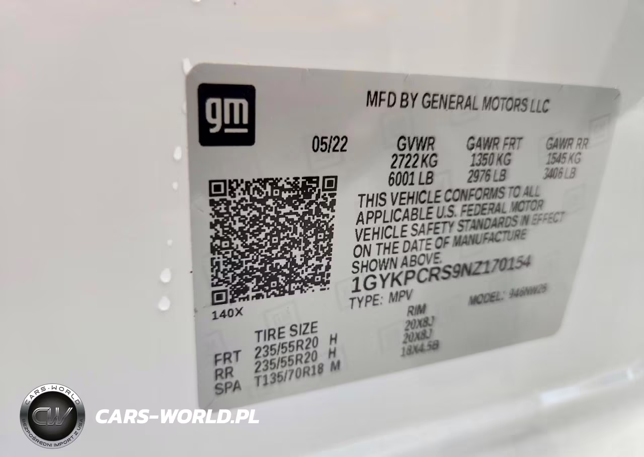 2022 Cadillac Xt6 Premium Luxury VIN:1GYKPCRS9NZ170154 - 13
