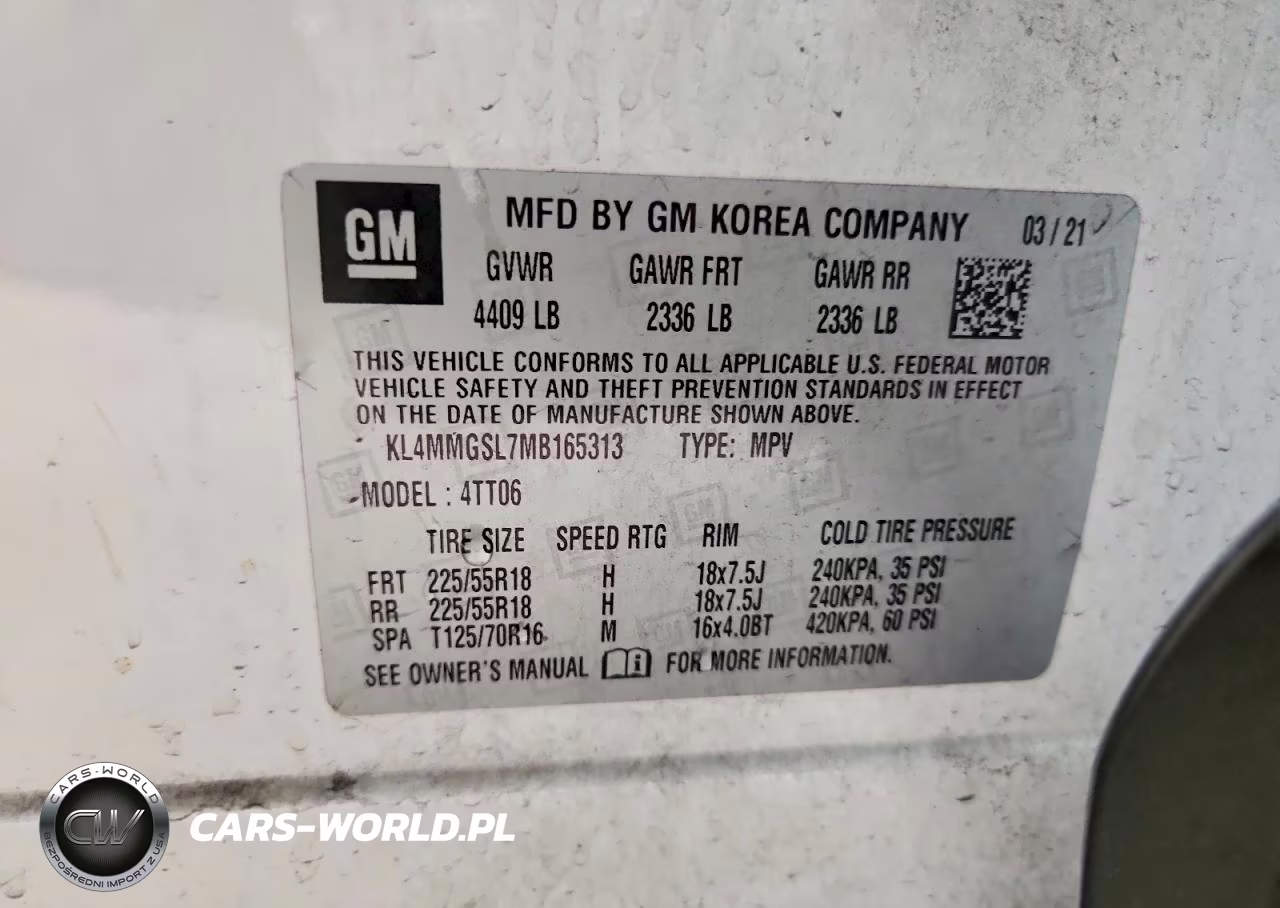 2021 Buick Encore Gx Essence VIN:KL4MMGSL7MB165313 - 13