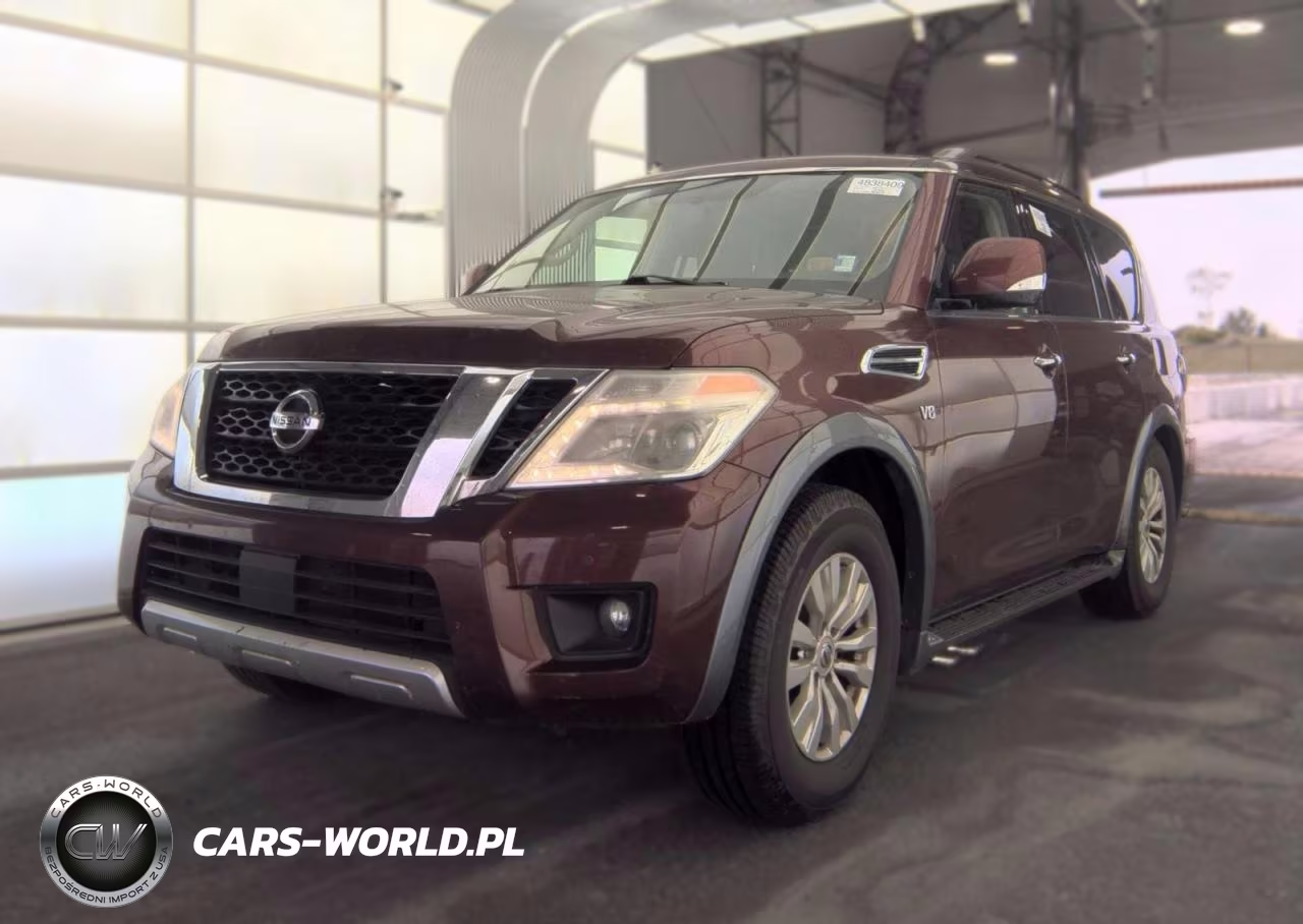 2017 Nissan Armada Sv VIN:JN8AY2NC6H9504544 - 2