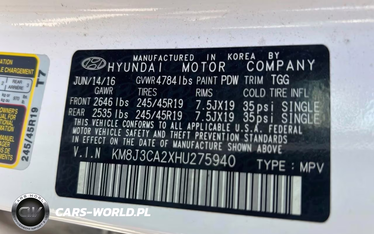 2017 Hyundai Tucson Sport VIN:KM8J3CA2XHU275940 - 10