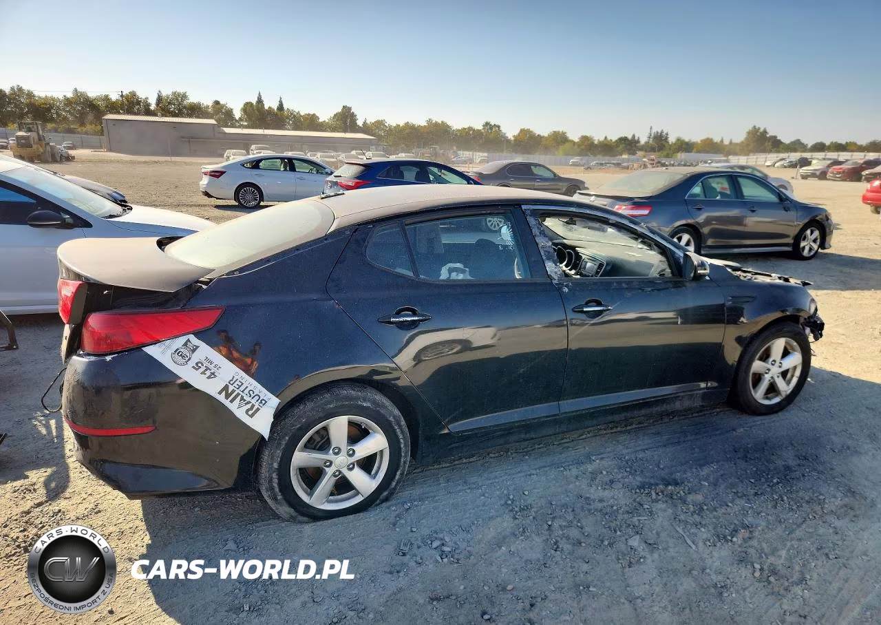 2015 Kia Optima Lx VIN:5XXGM4A72FG476912 - 3