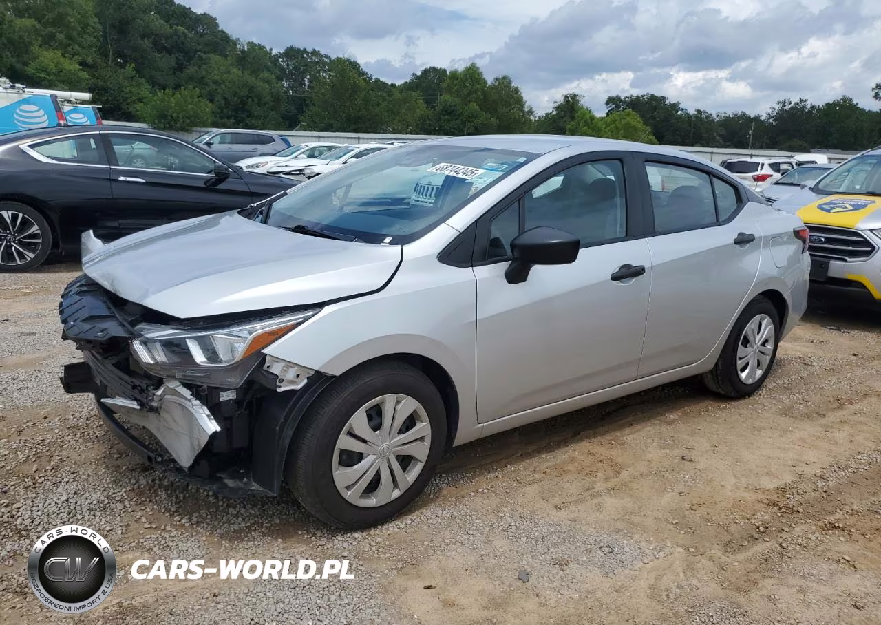 2024 Nissan Versa S VIN:3N1CN8DV7RL889031 - 1