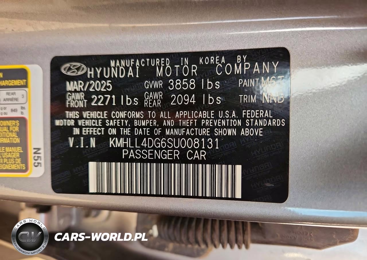 2025 Hyundai Elantra Se VIN:KMHLL4DG6SU008131 - 13