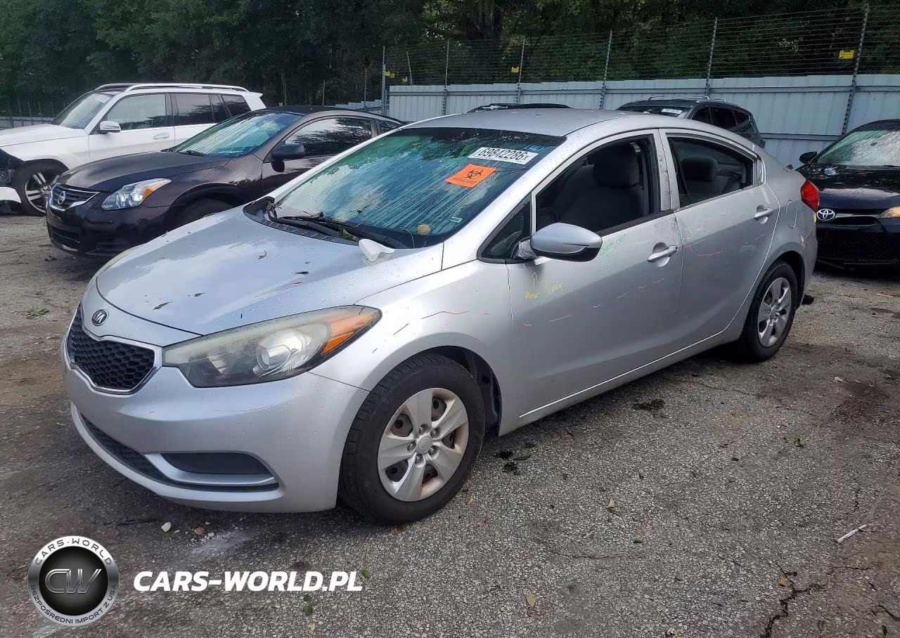 2014 Kia Forte Lx VIN:KNAFK4A66E5144318 - 1