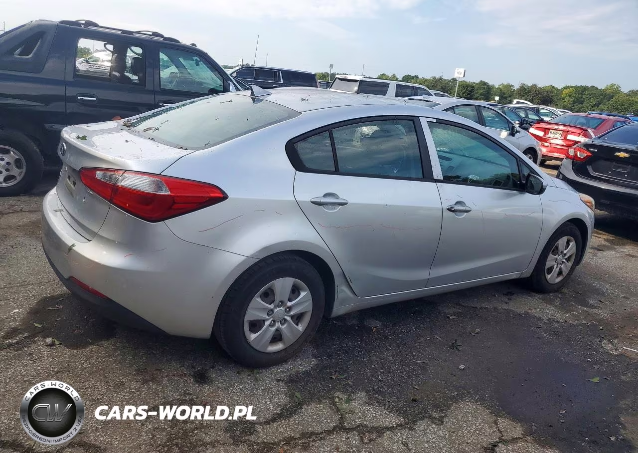 2014 Kia Forte Lx VIN:KNAFK4A66E5144318 - 3