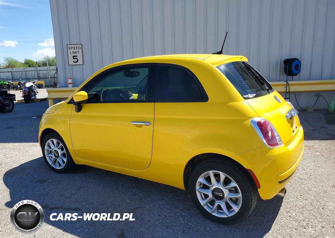 2017 Fiat 500 Pop VIN:3C3CFFKR2HT535652 - 2