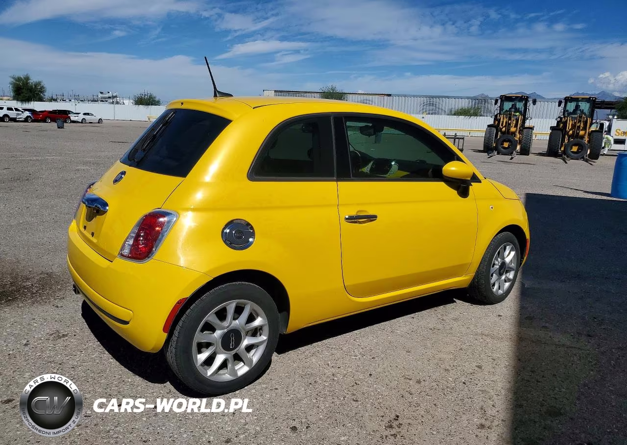 2017 Fiat 500 Pop VIN:3C3CFFKR2HT535652 - 3