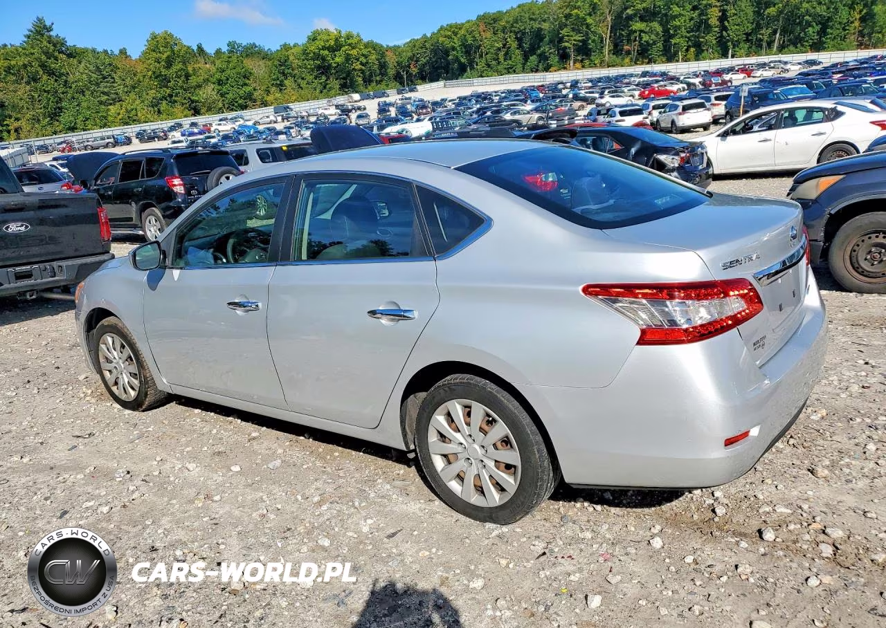 2014 Nissan Sentra Sv VIN:3N1AB7AP1EY205913 - 2