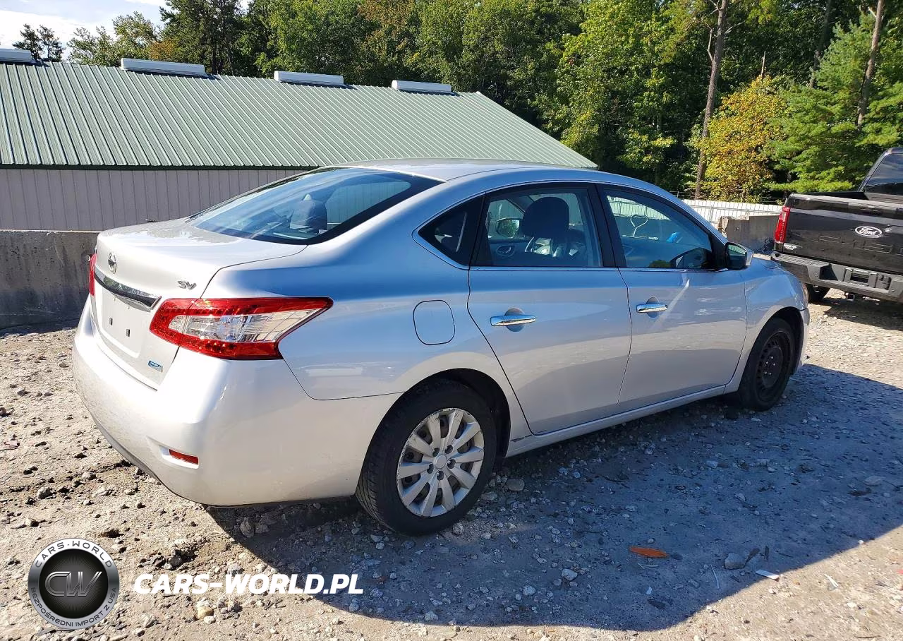 2014 Nissan Sentra Sv VIN:3N1AB7AP1EY205913 - 3