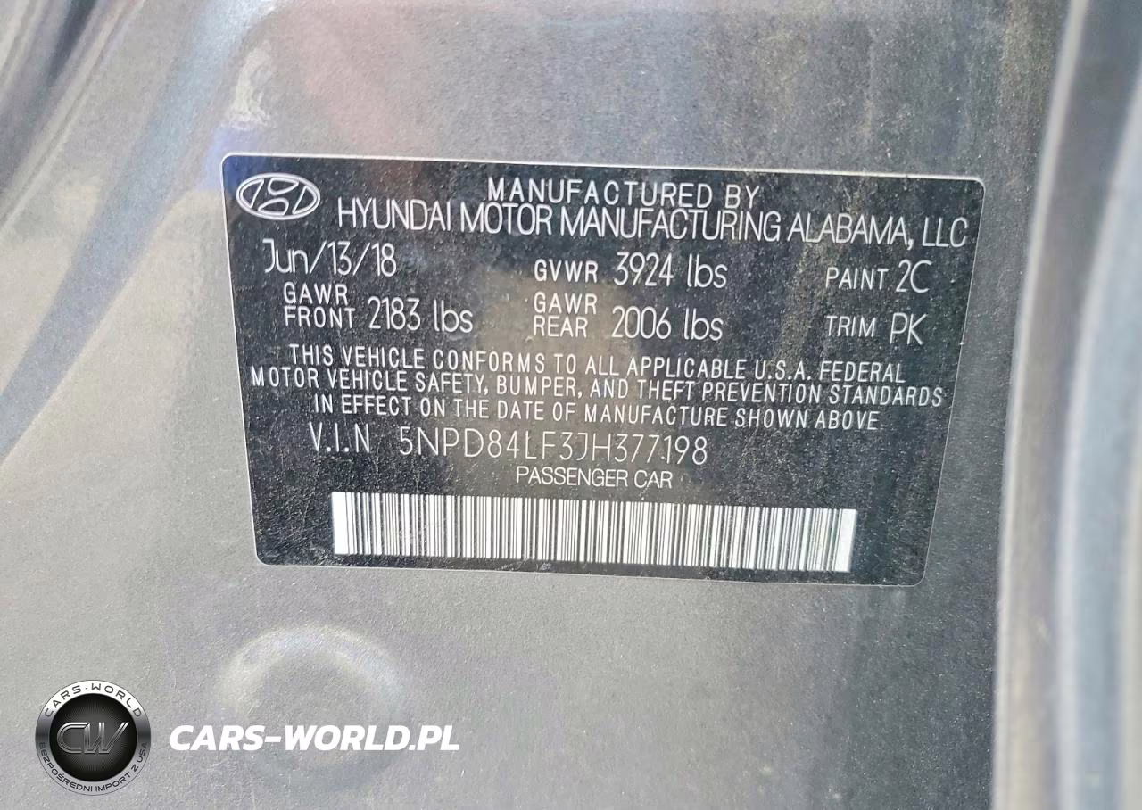 2018 Hyundai Elantra Value Edition VIN:5NPD84LF3JH377198 - 12
