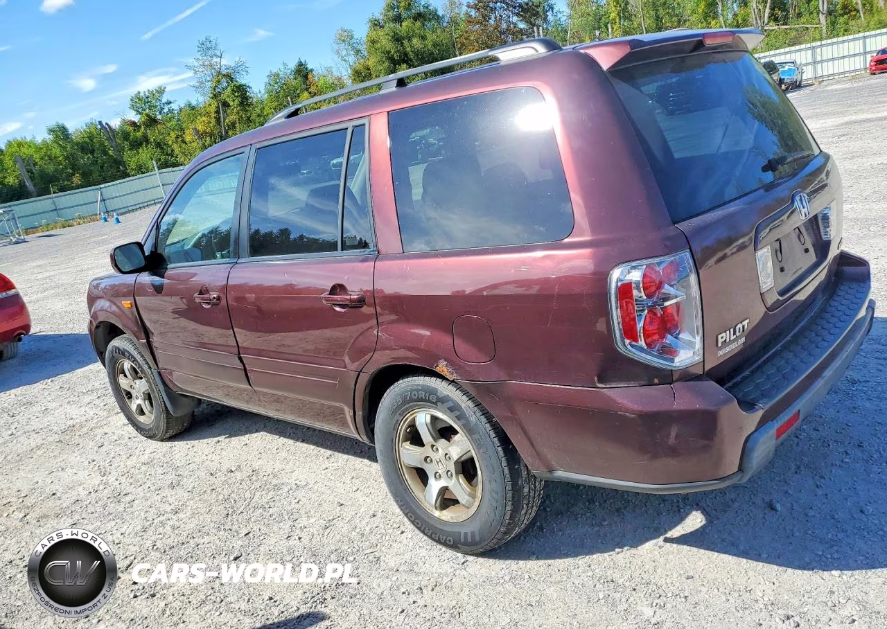 2008 Honda Pilot Ex VIN:5FNYF18438B044313 - 2