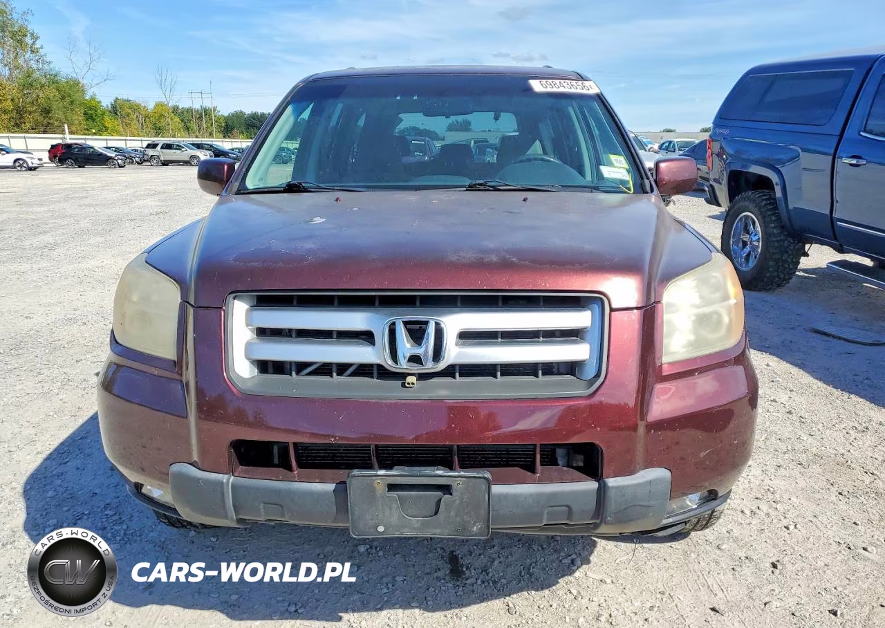 2008 Honda Pilot Ex VIN:5FNYF18438B044313 - 5