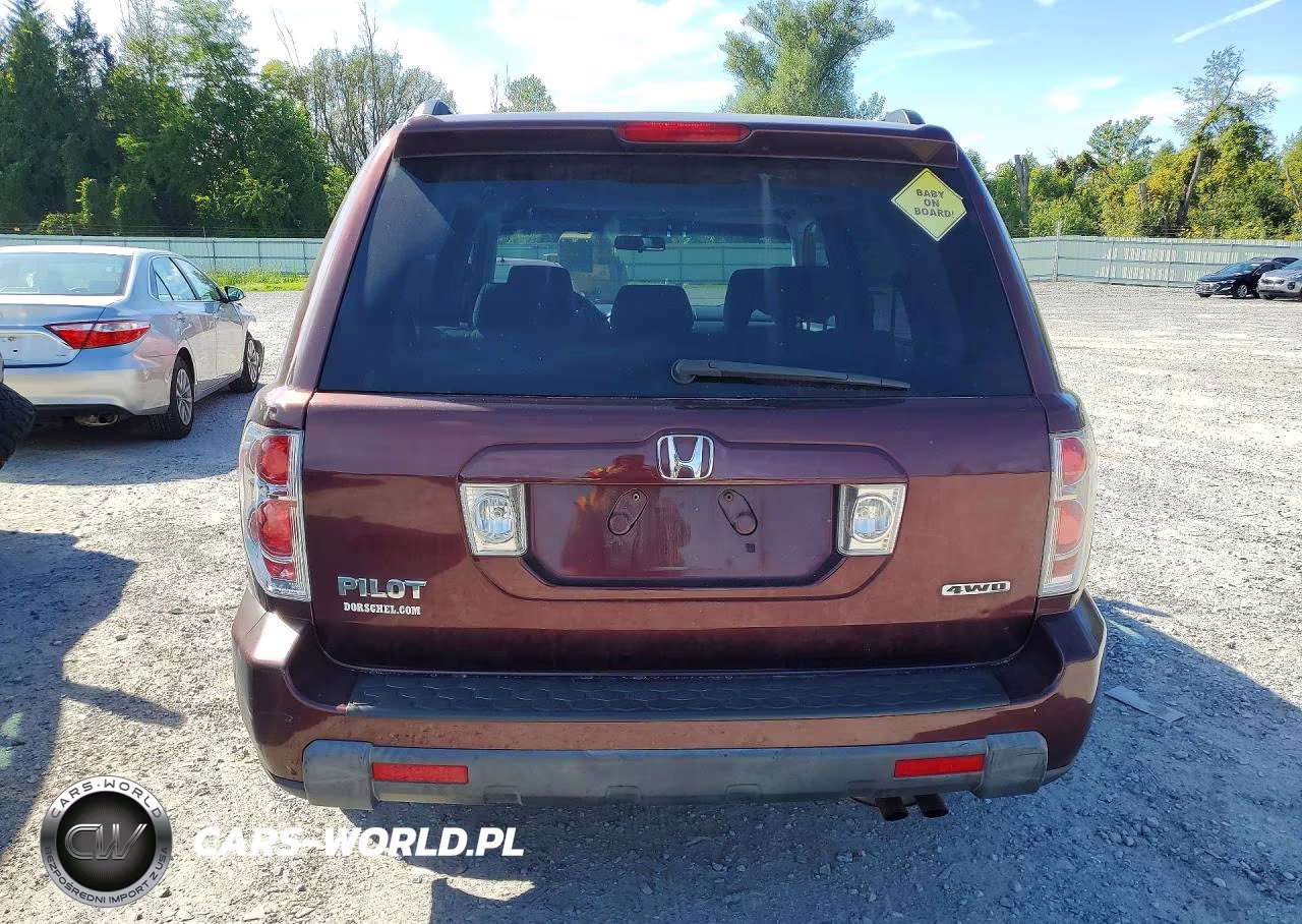 2008 Honda Pilot Ex VIN:5FNYF18438B044313 - 6