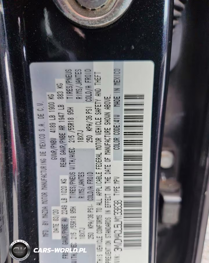 2020 Mazda Cx-30 Select VIN:3MVDMACL5LM133838 - 14