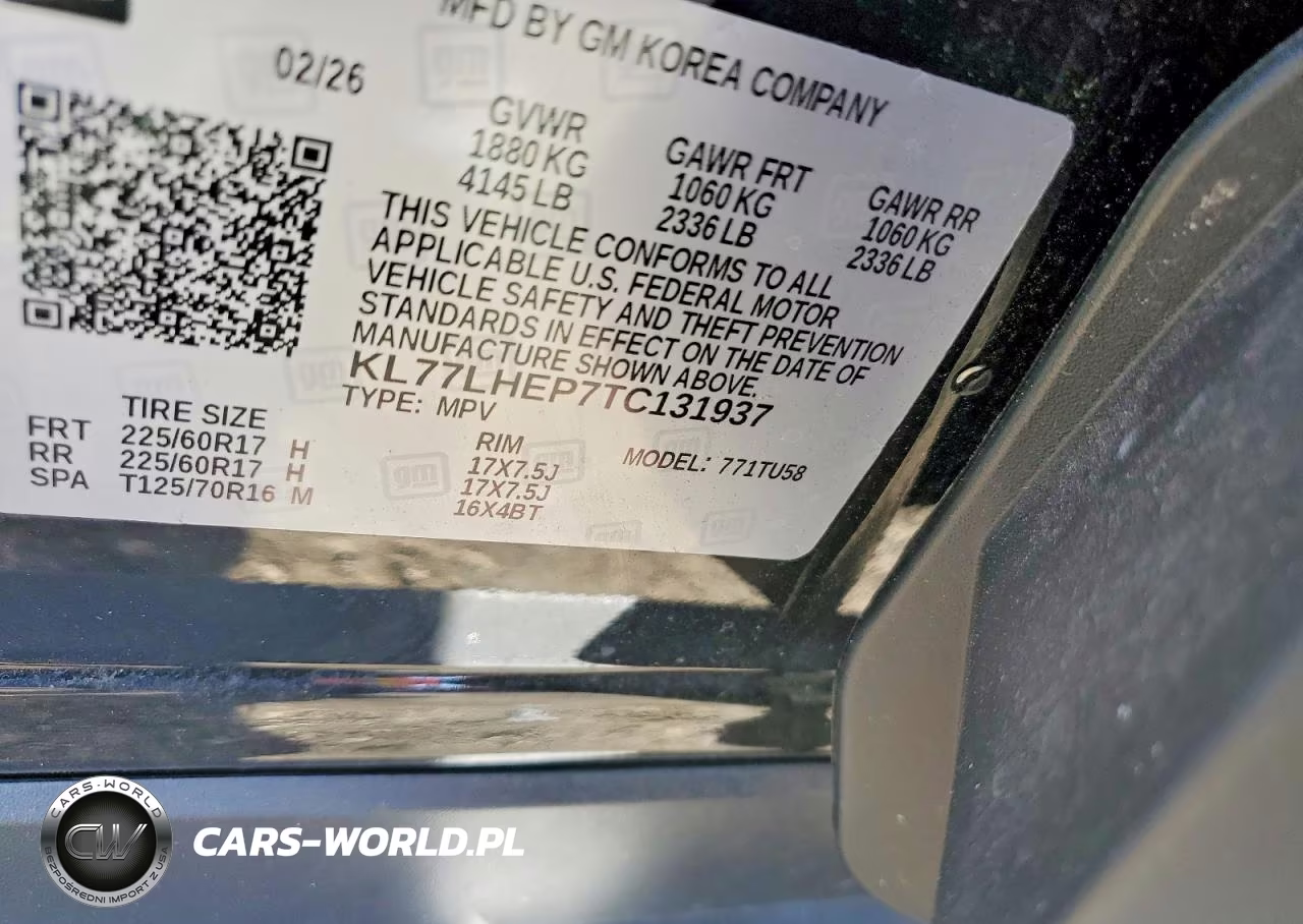 2026 Chevrolet Trax 1Lt VIN:KL77LHEP7TC131937 - 12